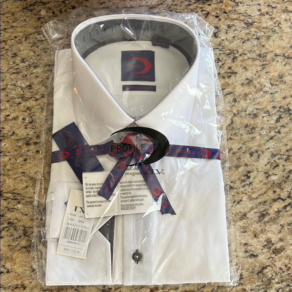 Men’s Profile Contemporary Fit Button Up Dress Shirt